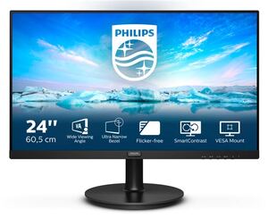 Monitor Philips (241V8L/00) 24" VA FHD
