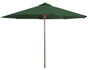 FIELDMANN drveni suncobran FDZN 4014, zeleni 3m