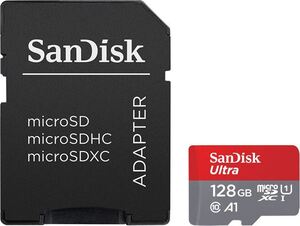Memorijska kartica SanDisk Ultra microSD 128GB + adapter