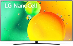 LG NanoCell TV 75NANO763QA, 4K Ultra HD, Smart TV, WebOS i ThinQ AI, α5 AI Processor 4K Gen5, Magic remote