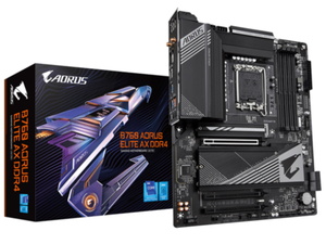 Matična ploča Gigabyte B760 AORUS ELITE AX DDR4, Intel B760, LGA1700, ATX