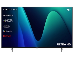 GRUNDIG LED TV 75 GHU 7800B, 4K Ultra HD, Smart TV, Android, Chromecast, HDR, Dolby Digital
