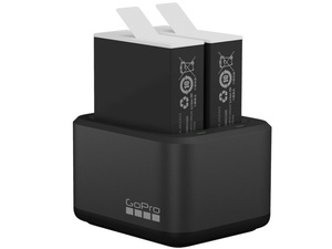 GoPro Dual Battery Charger + Enduro (HERO11 Black/HERO10 Black/HERO9 Black)