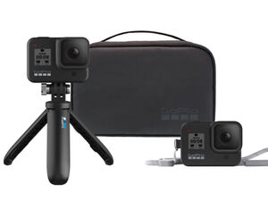 GoPro Travel Kit - Shorty + Magnetic Swivel Clip + Compact Case