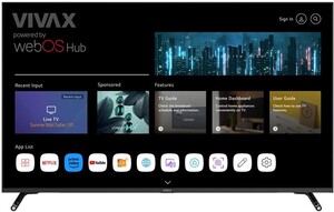 VIVAX Imago LED TV 55S60WO Frameless, 4K Ultra HD, WebOS Smart TV, HDR10, Magic Smart