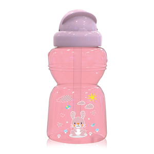 Lorelli sportska flašica sa slamčicom ANIMALS Blush Pink 325ml (10200730002)