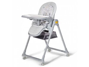 Kinderkraft stolica za hranjenje LASTREE grey (KHLAST00GRY0000)