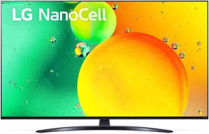 LG NanoCell TV 55NANO763QA, 4K Ultra HD, Smart TV, WebOS i ThinQ AI, α5 Gen5 AI procesor 4K, Magic remote