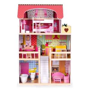 Eco Toys drvena kućica za decu na 3 sprata (8209)