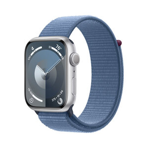 Apple Watch S9 GPS mr9f3se/a 45mm Silver Alu Case w Winter Blue Sport Loop, pametni sat