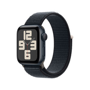 Apple Watch SE (2nd gen) 2023 GPS mre03se/a 40mm Midnight Alu Case w Midnight Sport Loop
