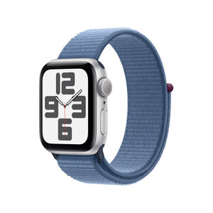 Apple Watch SE (2nd gen) 2023 GPS mre33se/a 40mm Silver Alu Case w Winter Blue Sport Loop