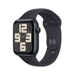 Apple Watch SE (2nd gen) 2023 GPS mre73se/a 44mm Midnight Alu Case w Midnight Sport Band - S/M