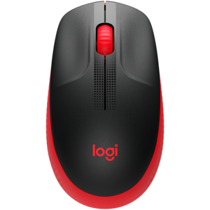 Bežični miš Logitech M190 Wireless Mouse crveni