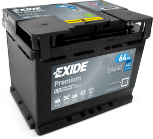 Exide akumulator Premium 12V 64Ah D+ EA640