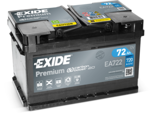 Exide akumulator Premium 12V 72Ah D+ EA722
