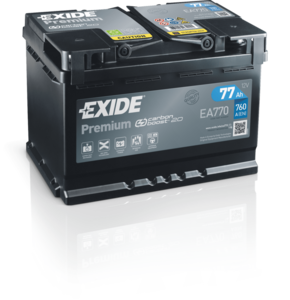 Exide akumulator Premium 12V 77Ah D+  EA770