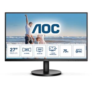 AOC monitor Q27B3MA 27" VA QHD 75Hz 4ms