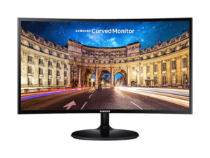 Monitor 24 SAMSUNG LS24C360EAUXEN, FHD, VA, 75Hz, 4ms, FreeSync, zakrivljeni, HDMI, D-sub