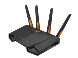Bežični ruter ASUS TUF-AX4200 Wi-Fi/AX4200/574 Mbps/3603 Mbps/USB3.2/4 eksterne antene/crna