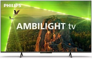 PHILIPS LED TV 55PUS8118/12, 4K, SMART, AMBILIGHT, CRNI