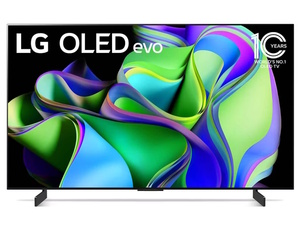 LG OLED evo C3 TV OLED42C31LA, 4K Ultra HD, Smart TV, webOS, 120 Hz, Brightness Booster, Procesor α9 AI 4K Gen6, HDMI 2.1, Apple Airplay2, Magic remote **MODEL 2023**