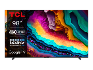 TCL LED TV 98P745, 4K Ultra HD, Android Smart TV, HDR 10, HDMI 2.1, Google TV, Bezel-Less