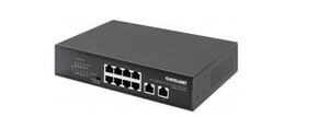 Intellinet Switch 8-Port Neupravljiv Gigabit Ethernet PoE