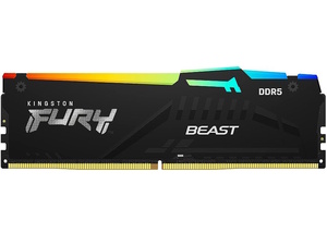 Memorija KINGSTON Fury Beast KF560C40BBAK2-64 64GB (2x32GB)/DIMM/DDR5/6000MHz/crna