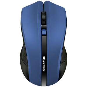 CANYON MW-5, 2.4GHz wireless Optical Mouse with 4 buttons, DPI 800/1200/1600, Blue, 122*69*40mm, 0.067kg