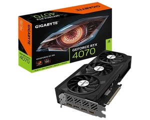 Grafička karta Gigabyte nVidia GeForce RTX 4070 WindForce OC 12GB GDDR6X, 3x DisplayPort, 1x HDMI