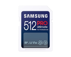 Memorijska kartica SAMSUNG PRO Ultimate Full Size SDXC 512GB U3 MB-SY512S