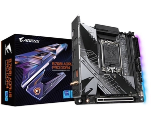 Matična ploča Gigabyte B760I AORUS PRO DDR4 rev. 1.x, Intel B760, LGA1700, mITX