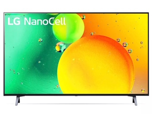 LG NanoCell TV 43NANO753QC, 4K Ultra HD, Smart TV, WebOS i ThinQ AI, α5 AI Processor 4K Gen5, Magic remote