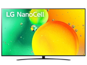 LG NanoCell TV 86NANO763QA, 4K Ultra HD, Smart TV, WebOS i ThinQ AI, α7 Gen5 AI Processor 4K, Magic remote