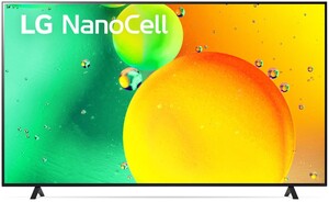 LG NanoCell TV 75NANO753QA, 4K Ultra HD, Smart TV, WebOS i ThinQ AI, α7 AI Processor 4K Gen5, Magic remote