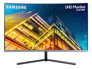 Monitor 32 Samsung LU32R590CWPXEN, VA, zakrivljen, 3840x2160, 60Hz, 5ms GtG, HDMI, DP