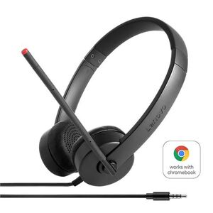 Slušalice Lenovo Essential Stereo Analog Headset 4XD0K25030, 20Hz-20KHz, mikrofon, 3,5mm