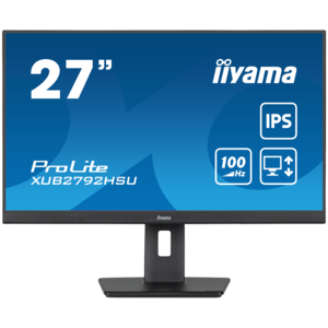 Monitor 27 IIYAMA ProLite XUB2792HSU-B6, FHD, IPS, 100Hz, 0.4ms MPRT, HDMI, DP, pivot