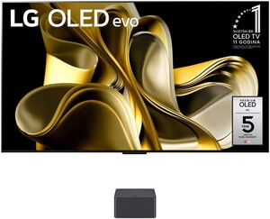 LG OLED evo M3 TV OLED77M39LA, 4K Ultra HD, Smart TV, WebOS, Zero Connect Box, HDR10, 120 Hz, α9 AI Processor 4K Gen6, Brightness Booster Max, Magic remote