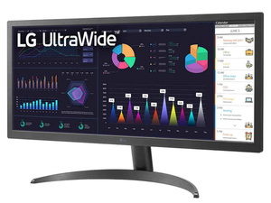 Monitor 26 LG UltraWide 26WQ500-B, IPS, FHD, AMD FreeSync, 75Hz, 5ms, HDMI