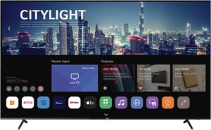 FOX LED TV 85WOS625D, 4K Ultra HD, Frameless, WebOS 5.0, Smart TV, Magični daljinski, PVR, Dolby Audio