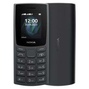 Nokia 105 DS 2023, DualSIM, Crni