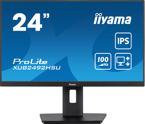 Monitor 23.8 IIYAMA ProLite XUB2492HSU-B6, FHD, IPS, AdaptiveSync, 100Hz, 0.4ms, HDMI, DP