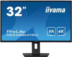 Monitor 31.5 IIYAMA ProLite XB3288UHSU-B5, 4K UHD, VA, FreeSync, 60Hz, 3ms, HDMI, DP