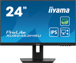 Monitor 24 IIYANA ProLite XUB2463HSU-B1, FHD, IPS, AdaptiveSync, 100Hz, 3ms, HDMI, DP