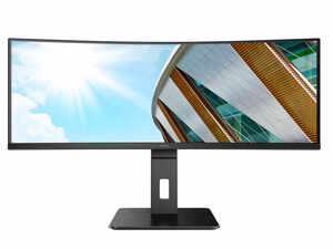 Monitor 34 AOC CU34P2A, WQHD, VA, Adaptive Sync, zakrivljeni, 100Hz, 1ms, HDMI, DP