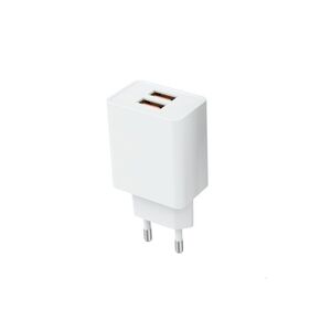 DENMEN DC02 Punjač za mobilne 2xUSB 2,1A bela