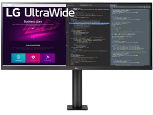 Monitor 34 LG Ergo 34WN780P-B, 4K UHD, IPS, FreeSync, 60Hz, 5ms, HDMI, DP