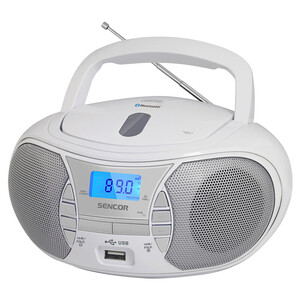 Radio CD Player SENCOR SPT 2700 WH S CD/MP3/USB/BT